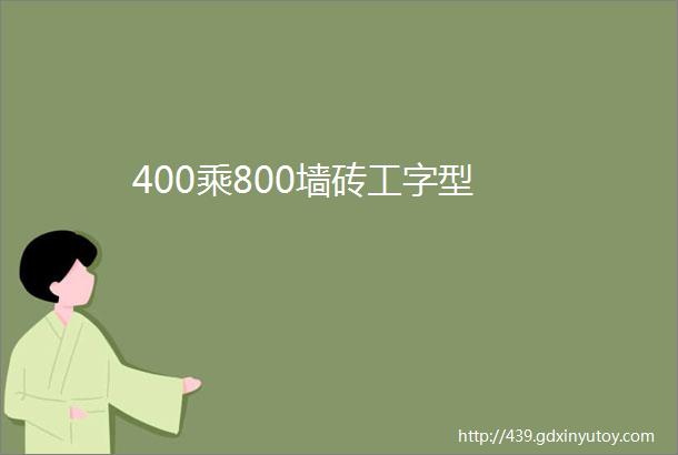 400乘800墙砖工字型